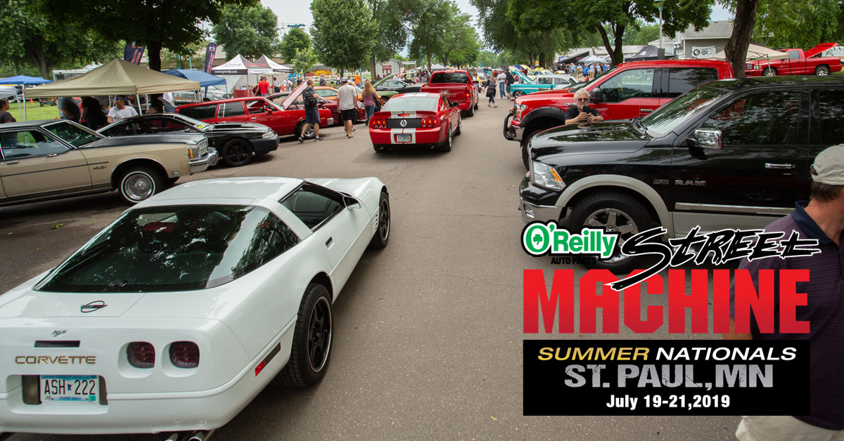 2019 St. Paul Street Machine Summer Nationals Results